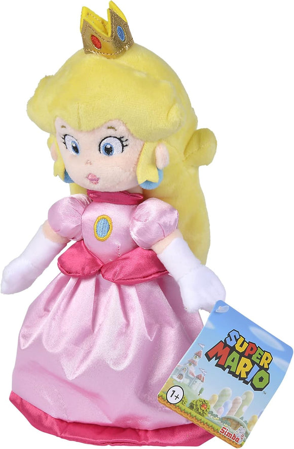 Simba Official Nintendo Super Mario Princess Peach plush 27cm Plush Soft Toy