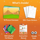 Skillmatics Foil Fun - Dinosaurs, No Mess Art for Kids, Craft Kits & Supplies-3