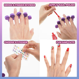 Care Bears 15 Piece Varnish Set for Young Girls