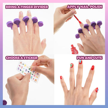 Care Bears 15 Piece Varnish Set for Young Girls