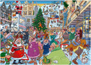 Jumbo Wasgij Christmas 19 Santa Dash 2 x 1000 Piece Jigsaw Puzzle-3