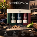  Men’s fragrance gift set with Bergamot Vetiver Cedarwood Sandalwood and Tonka Bean
