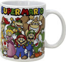 Super Mario logo keyring included in the four-piece gaming gift set
