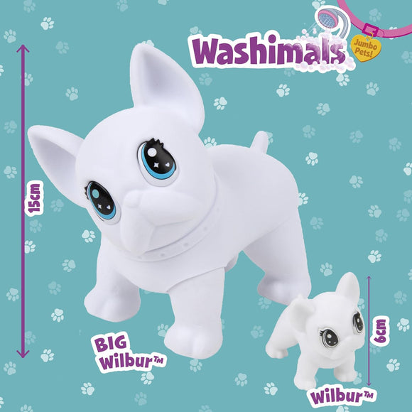 CRAYOLA Washimals Posable Jumbo Pet | Colour Your Own Washimal Pets Again and Again | Includes 6-inch Jumbo pet and 5 Washable Markers | Ages 3+