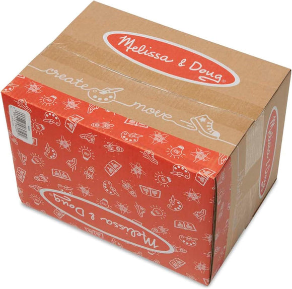 Melissa & Doug Service Station Parking Garage With 2 Wooden Cars and Drive-Thru Car Wash