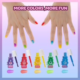 Care Bears 15 Piece Varnish Set for Young Girls - 0