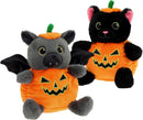 Keeleco Pumpkin Pals Halloween Plush Toy 100% Recycled Eco Soft Toy - Set of 2-1
