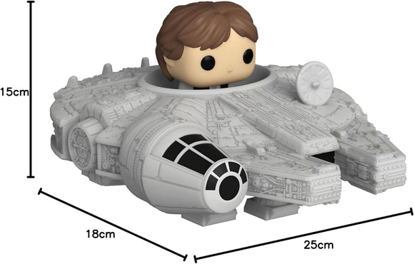 Bitty Pop! Rides Han Solo and The Millennium Falcon