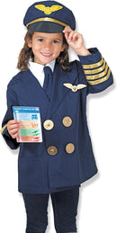 Melissa & Doug Pilot Role Costume Set (FFP) ,Blue-8