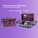 Disney Wish Makeup Traincase for Kids, 50+ Pieces Face Lips Nails Beauty Case-4