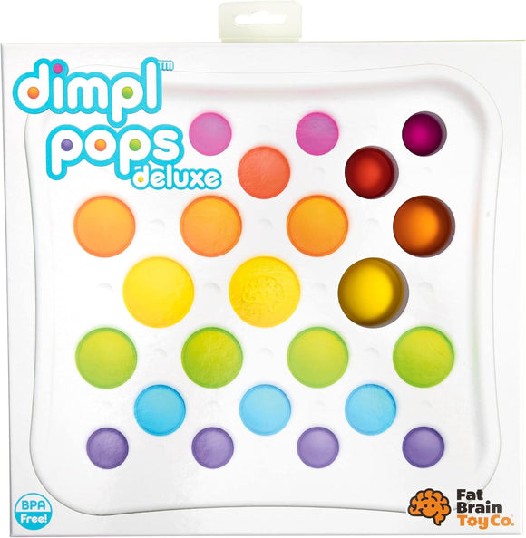 Fat Brain Toys Dimpl Pops Deluxe - The Ultimate Popping Experience, Kids & Adults