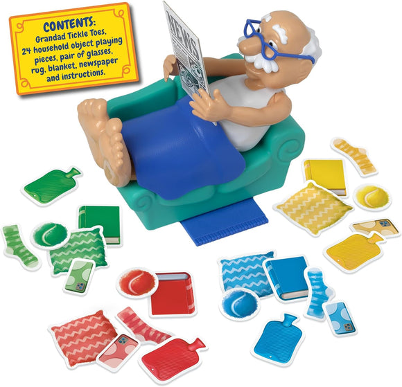  IDEAL Grandad Tickle Toes tickle and topple kids game
