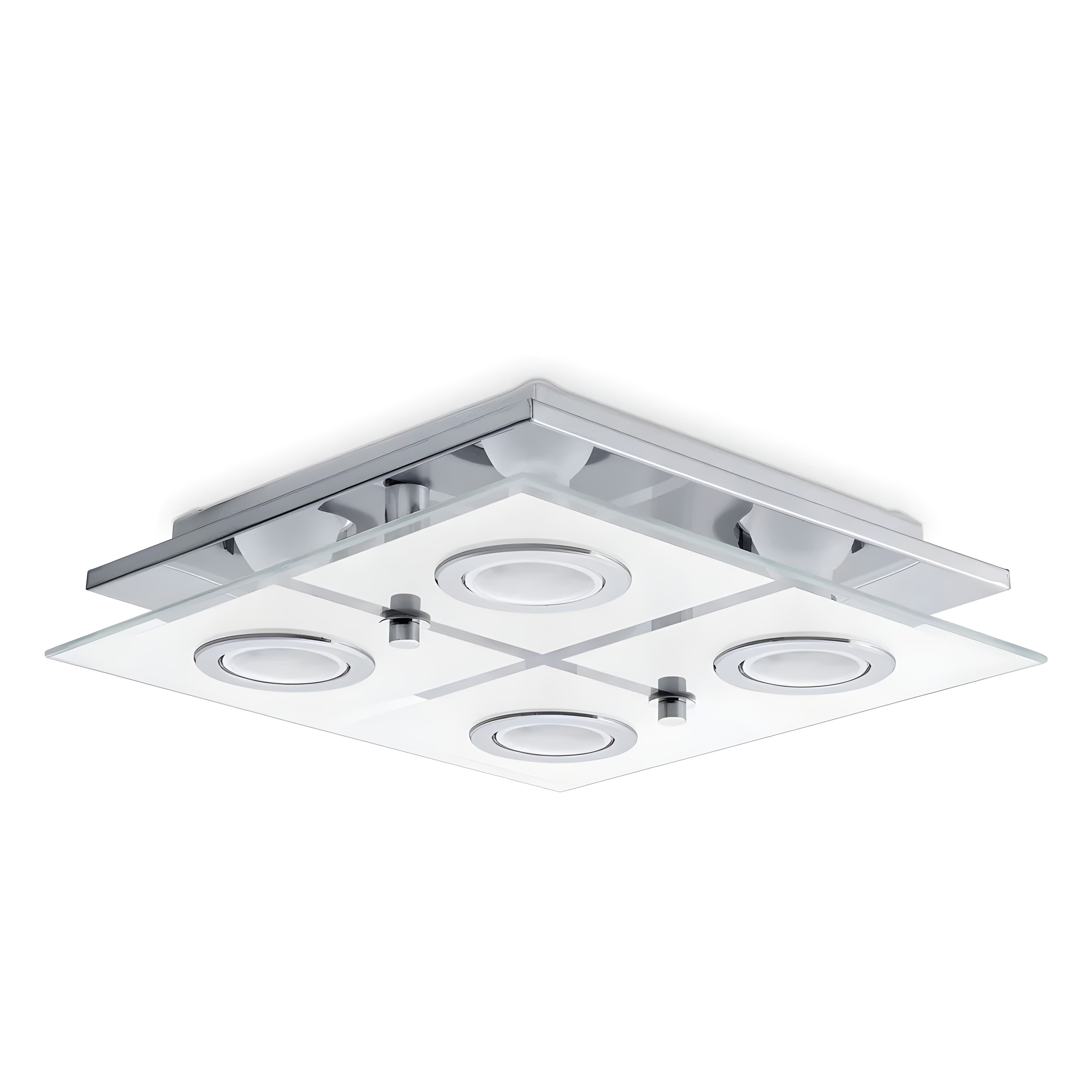 Eglo Ceiling Light 4 Spot CABO-C - GU10 Bulbs Included - IP20
