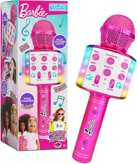 Barbie Bright Voicemaster Microphone Karaoke Wireless Microphone