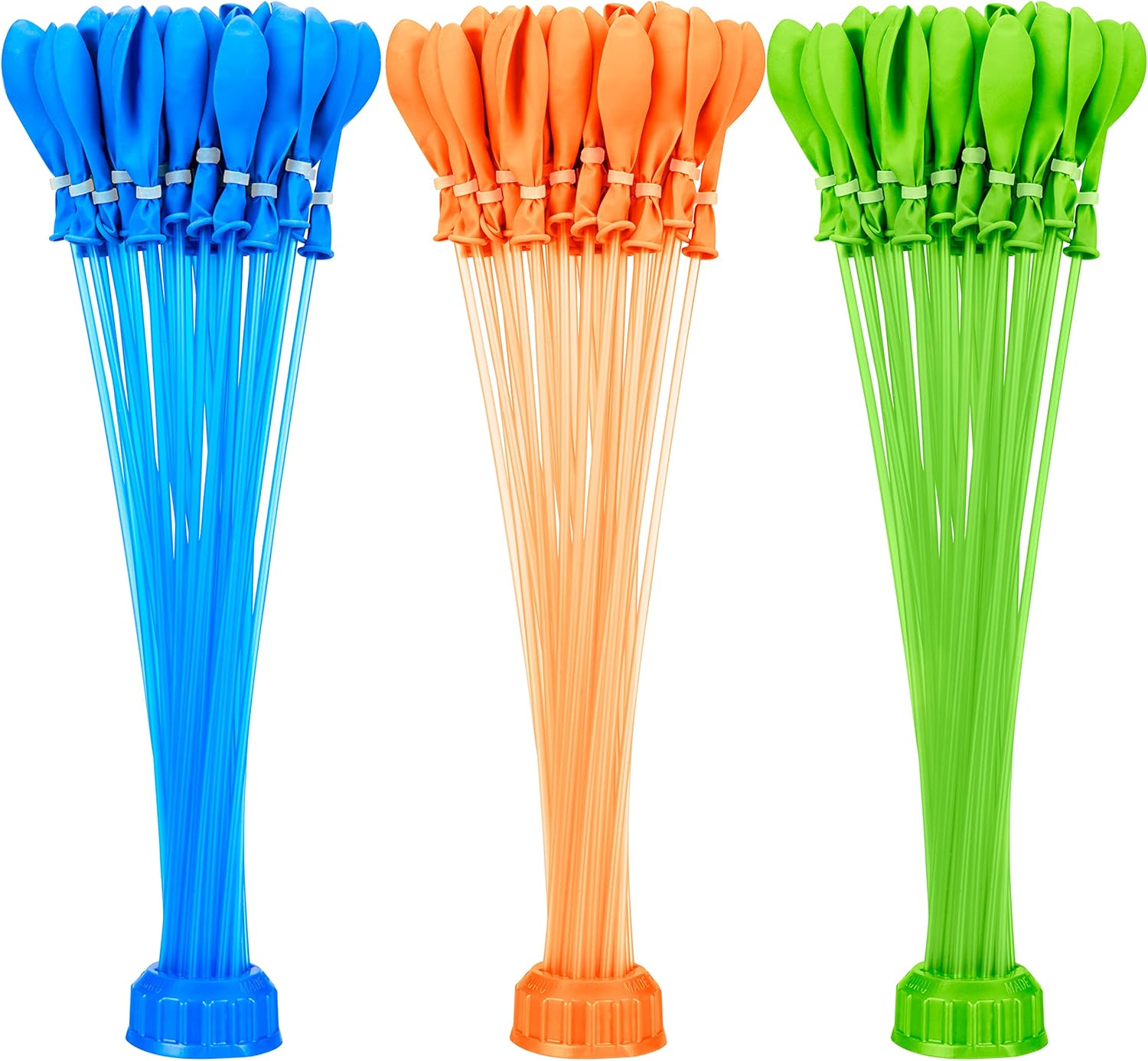 Zuru Bunch O Balloons - 1 Pack, 3 Bunches, 100 Self-tying, Rapid-Fill Water Balloons, Assorted Colour May Vary