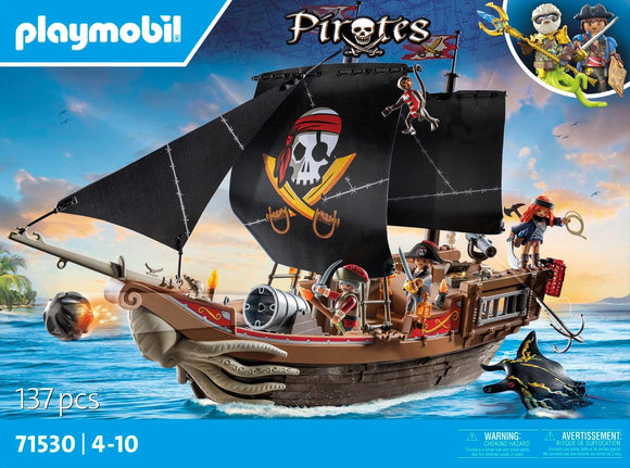Playmobil 71530 Large Pirate Ship with Crew