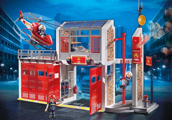 Playmobil 9462 City Action Fire Station with Fire Alarm