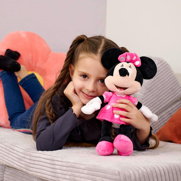 Disney Official Minnie Mouse Plush Toy, 25cm