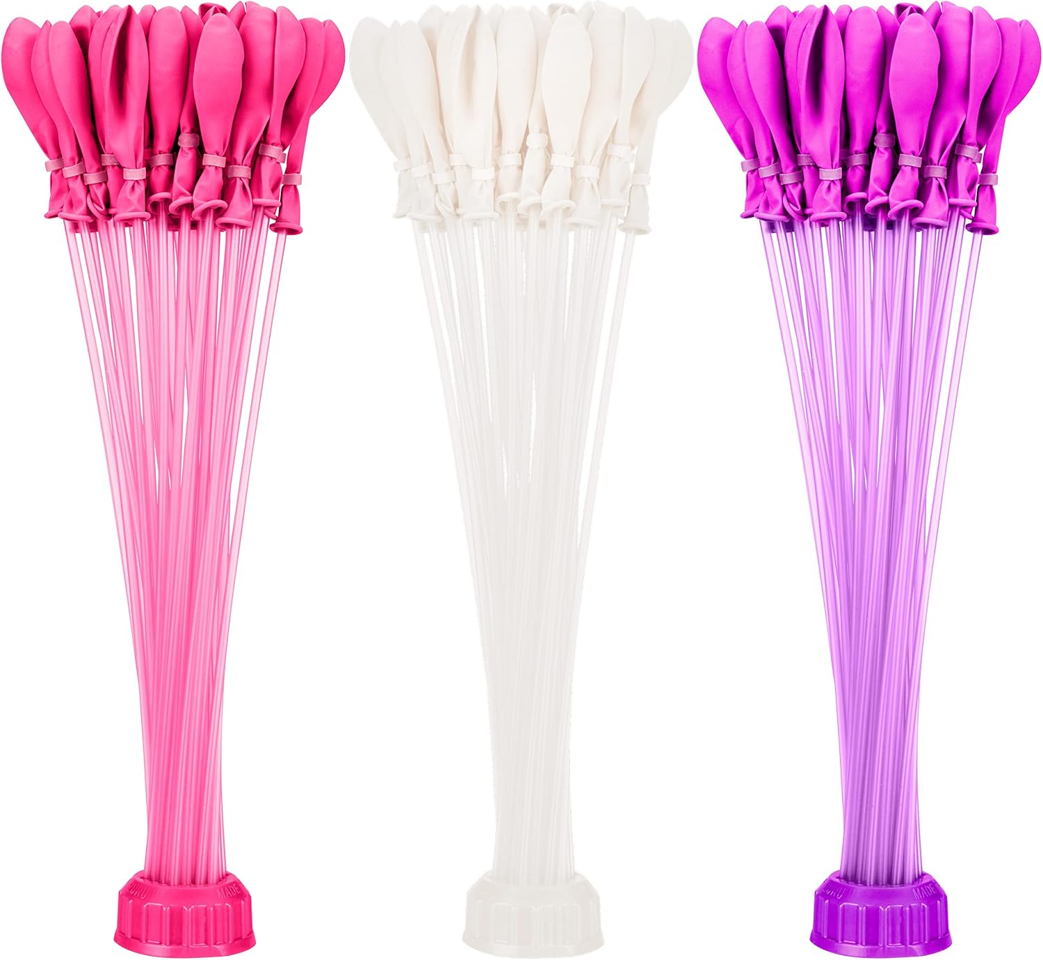 Zuru Bunch O Balloons - 1 Pack, 3 Bunches, 100 Self-tying, Rapid-Fill Water Balloons, Assorted Colour May Vary