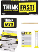  Ridley's Games Think Fast Trivia Party Game with 400 question cards
