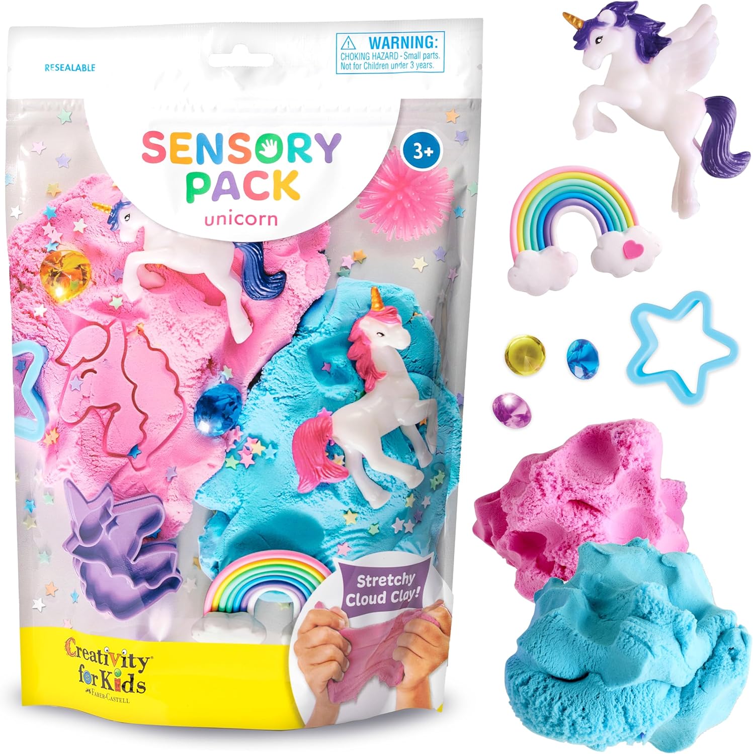Creativity for Kids Space Sensory Pack: On the Go, Travel Activities, Educational Toy for Children Aged 3-8 Years
