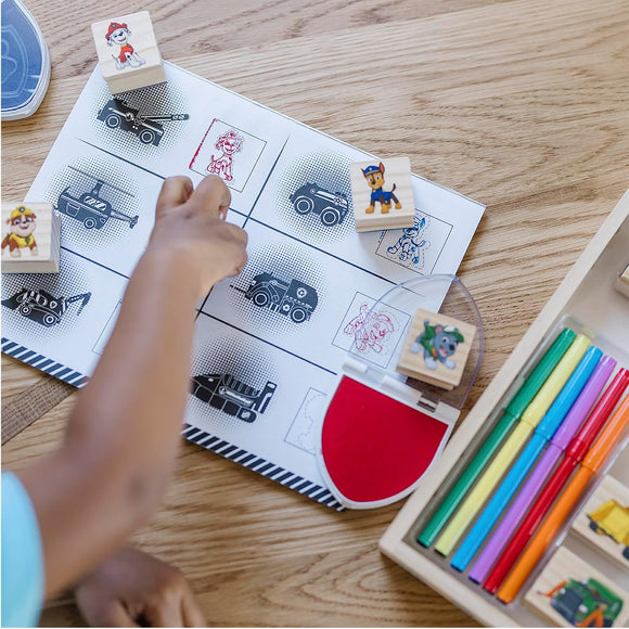  Melissa & Doug PAW Patrol pup stamps with wooden handles