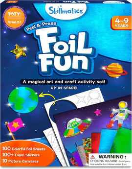 Skillmatics Foil Fun: Up in Space No Mess Art Kit