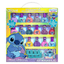 Townley Girl Disney Stitch 15 Piece Water-Based Kids Nail Polish Set with 2 Toe Spacers, 1 Nail File, Quick Dry, Peel Off, Gift Kit Set for Kids Girls, Ages 3-1
