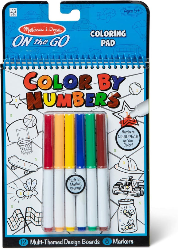 Melissa & Doug On the Go Color by Numbers
