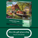  Daniel Rodgers Countryside Locks canal scene jigsaw puzzle
