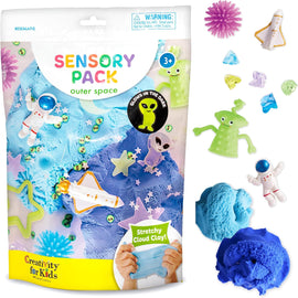 Creativity for Kids Space Sensory Pack: On the Go, Travel Activities, Educational Toy for Children Aged 3-8 Years