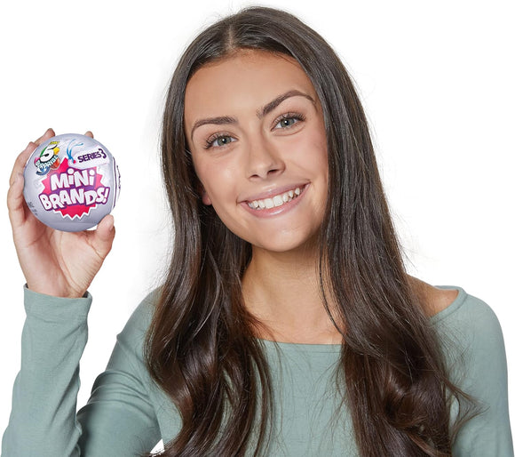 5 Surprise Mini Brands Series 3 Mystery Brand Collectibles Made Zuru - 2 PACK