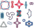  Spirograph arts and crafts set with drawing paper and design pads
