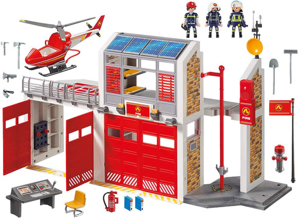 Playmobil 9462 City Action Fire Station with Fire Alarm