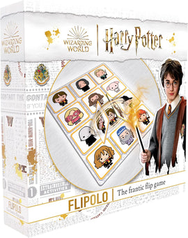 Ideal | Harry Potter Flipolo game: The Frantic Flip Matching Game | Family Game