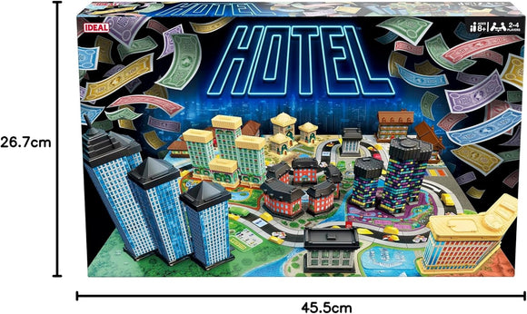 HOTEL The  Classic Five Star Faimily Game IDEAL 2-4 Players 8+