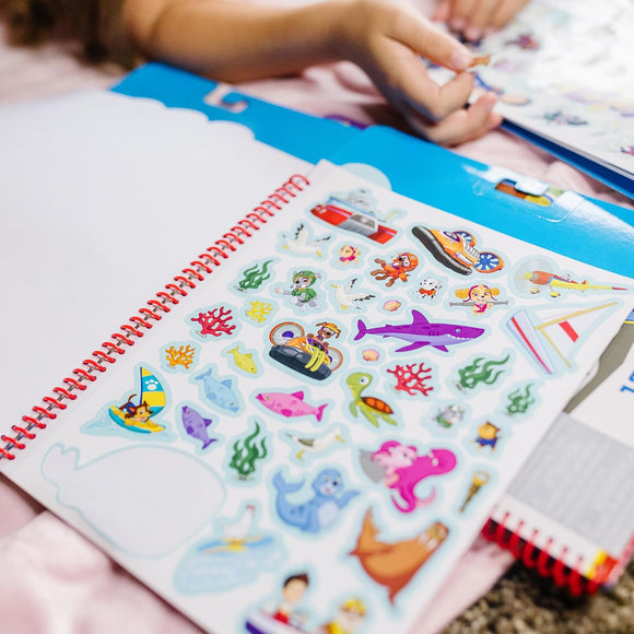  PAW Patrol flip-flap activity pads for imaginative storytelling
