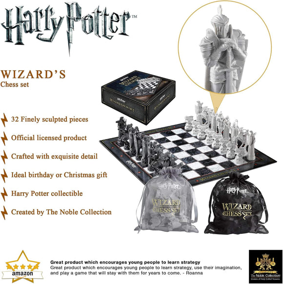  The Noble Collection Harry Potter chess pieces inspired by the movie

