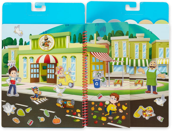  Melissa & Doug PAW Patrol sticker book with 5 transforming scenes
