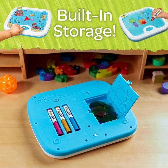  Crayola light-up toy with 3 washable Color Pop markers
