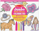 Melissa & Doug Jumbo 50-Page Kids' Colouring Pad Activity Book - Princess and Fairy-2