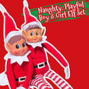 Elves Behavin Badly 12" RED Long Leg Soft Body Vinyl FACE 'Girl or Boy' ELF With Hat"-2