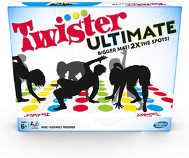 Hasbro Twister Ultimate Bigger Mat 2 x The Spots Family, Kids Party Game