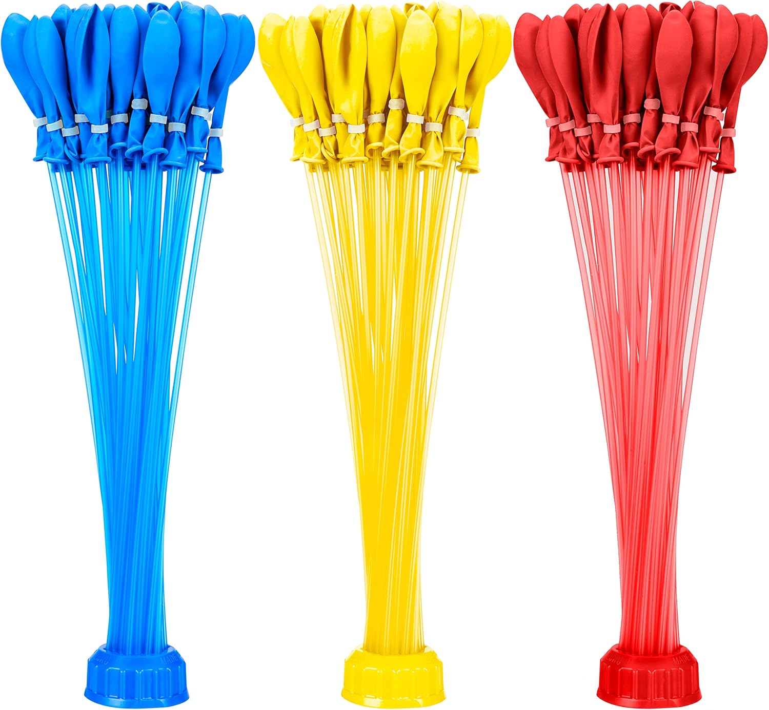 Zuru Bunch O Balloons - 1 Pack, 3 Bunches, 100 Self-tying, Rapid-Fill Water Balloons, Assorted Colour May Vary