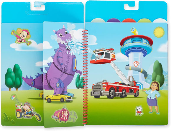  PAW Patrol kids activity set with reusable cling-style stickers
