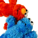Official Sesame Street Plush 8" Suitable from Birth (Elmo + Cookie Monster)-4
