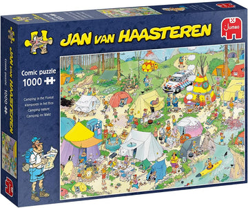 Camping in the Forest, Jigsaw Puzzles for Adults, 1,000 piece
