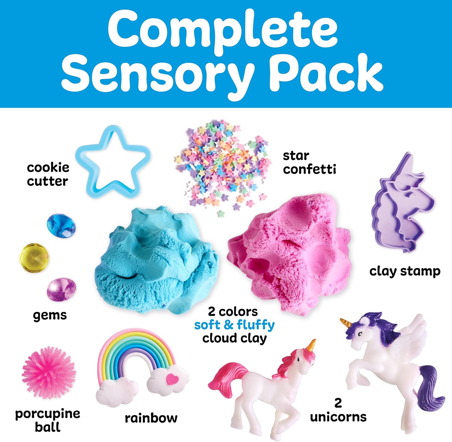 Creativity for Kids Space Sensory Pack: On the Go, Travel Activities, Educational Toy for Children Aged 3-8 Years