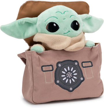 The Mandalorian The Child Grogu in Bag Plush Soft Toy 20cm