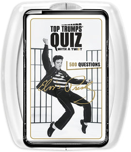 Top Trumps Elvis Presley Quiz Trivia Game, 500 questions